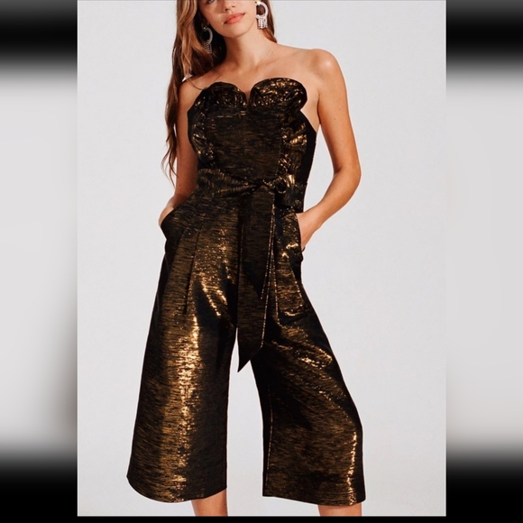 Anthropology by Corey Lynn Calter Sweetheart Jumpsuit size 6 women's